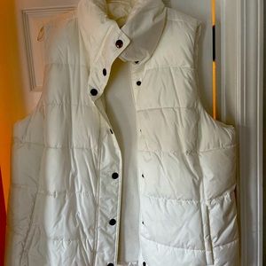 Warm puffy vest